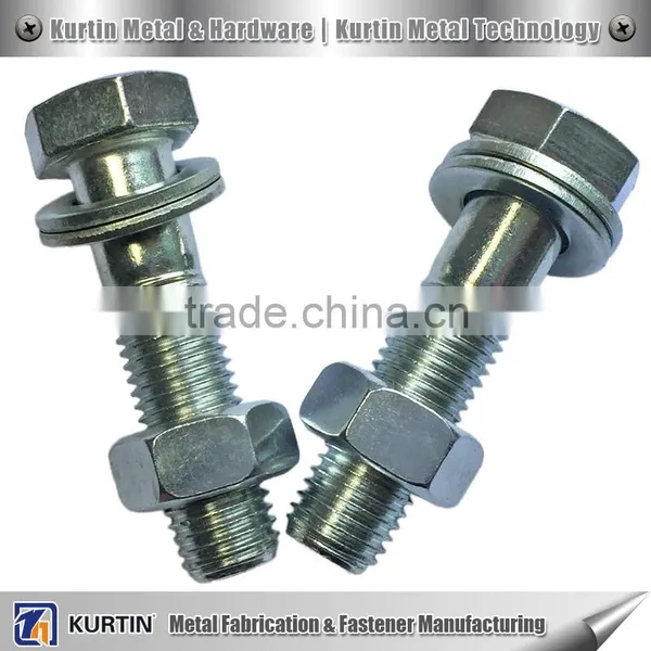 Class 12.9 DIN 930 Hex Bolt for Steel Tower photo-2