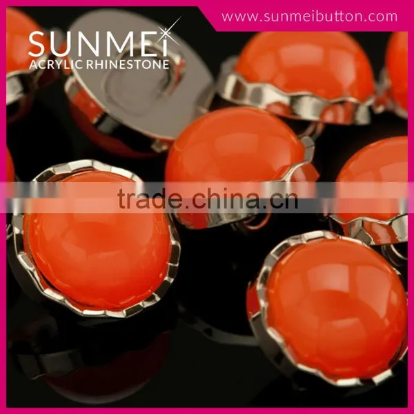Bulk Wholesale Opal Hematite Rhinestone Fashion Buttons photo-2