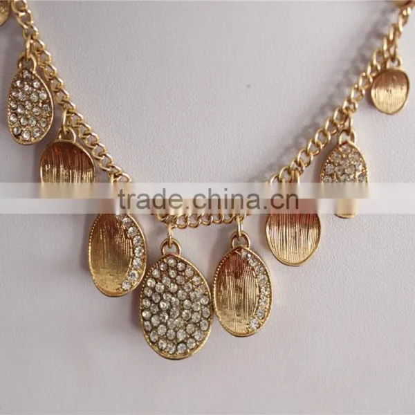 Wholesale Gold Plated Metal Charms Necklace Fashion Jewerly N669 photo-5