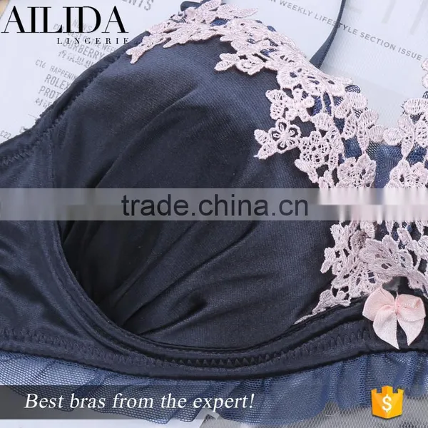 Hot Girls Applique Hot Selling Adjustment Beautiful Bra Sexy Bra photo-4