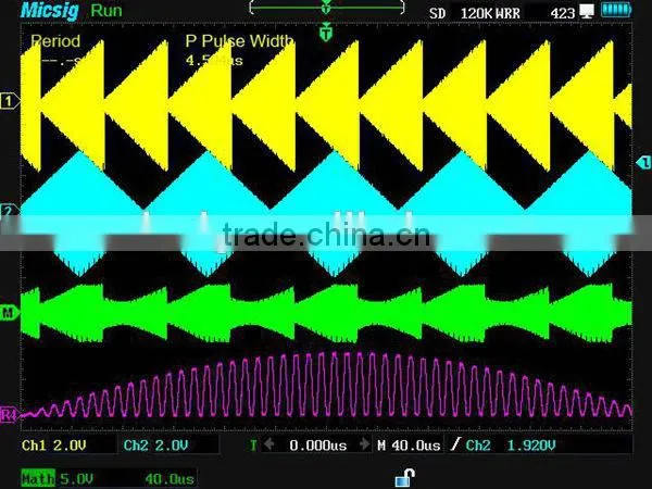 Micsig MS420IT USB Storage Digital Handheld Oscilloscope 200mhz Usb Oscilloscope Portable Oscilloscope photo-4