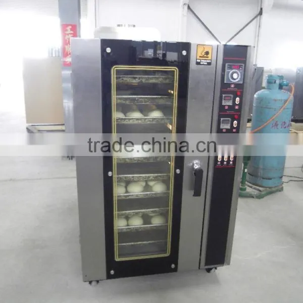 2016 10 Trays Big Capacity Commercial Baguette Gas Oven Convection Oven With Steam Function photo-2