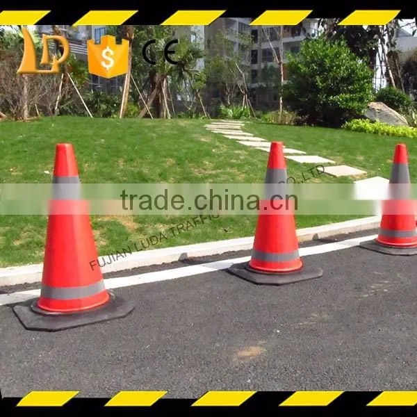 Traffic Safety Synthetic Rubber Humps in the Road Sign Made in China photo-6