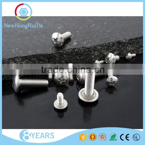 Different Sizes 304 Stainless Steel Cross Recessed Truss Head Screw photo-2
