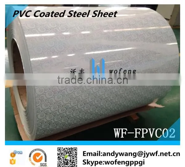 PVC Film Laminated PPGI Steel Sheet in Coil photo-4