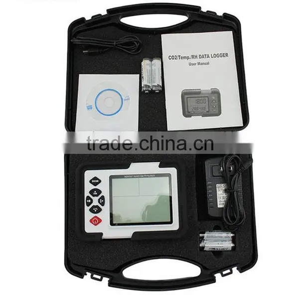 Portable Digital CO2 Meter CO2 Monitor Detector Gas Analyzer 9999ppm CO2 Analyzers Temperature Relative Humidity Test photo-5