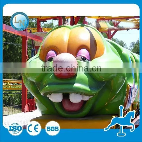 Outdoor Play Equipment Mini Roller Coaster Wacky Worm Train for Sale photo-6