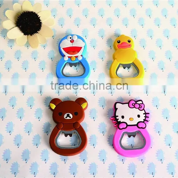 Eco-friendly Promotion Soft PVC Beer Bottle Opener photo-4