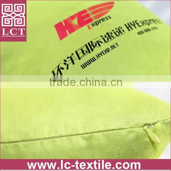 Wholesale Made of High Quality Suede Nap Fabric Handmade Square Cushion With Invisible Zipper Design(LCTP0088) photo-2