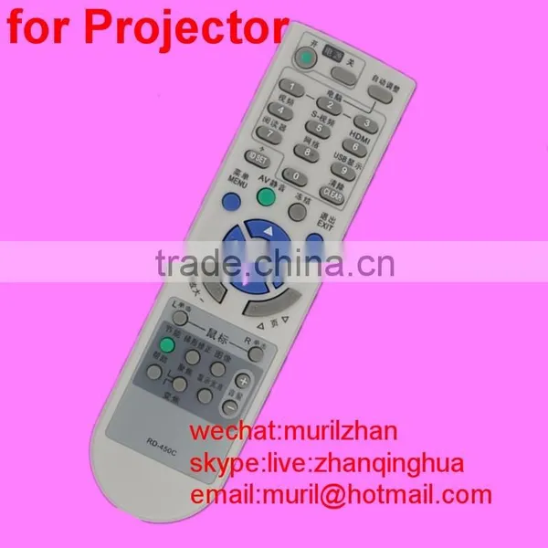 ZF Black 20 Keys Projector Remote Control for BenQ Large Screen Projector photo-6