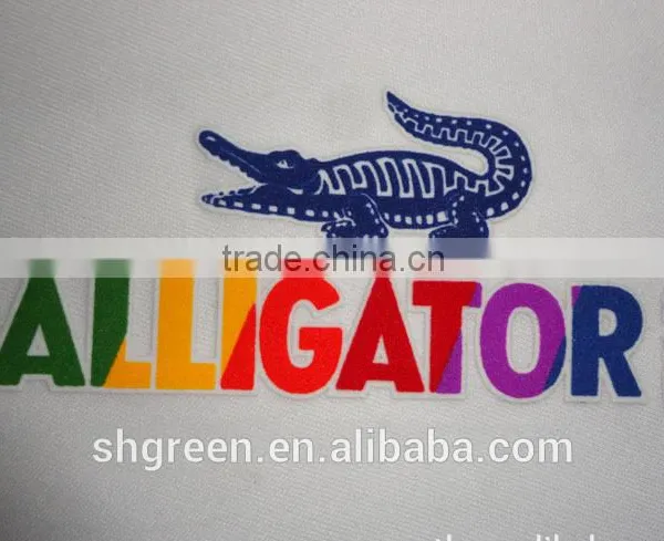 Soft Flock Logo Thermal Transfer Sticker photo-2