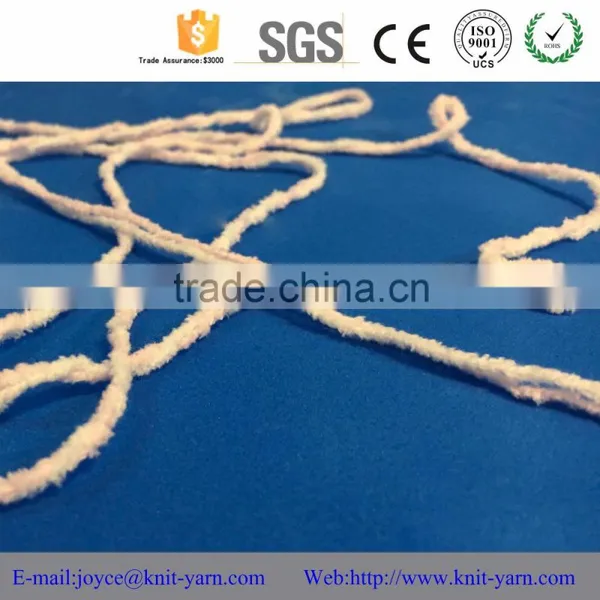 Chinaese Wholesale Polyester 2ply 4.7NM Chenille Fancy Yarn photo-3