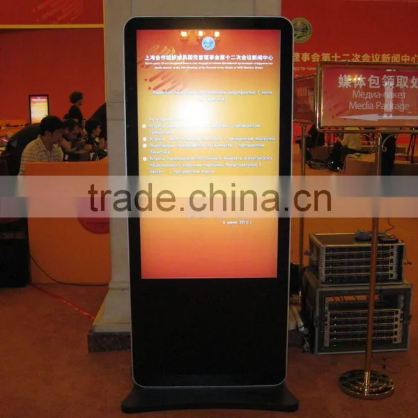EKAA 42 Inch Indoor Outdoor Lcd Display Totem Advertising Display for Super Market