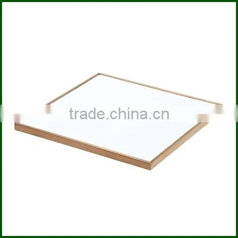 2016 Hot Sale Modern Furniture Custom Cut Carrara Marble Inlay Table Top Dining Table