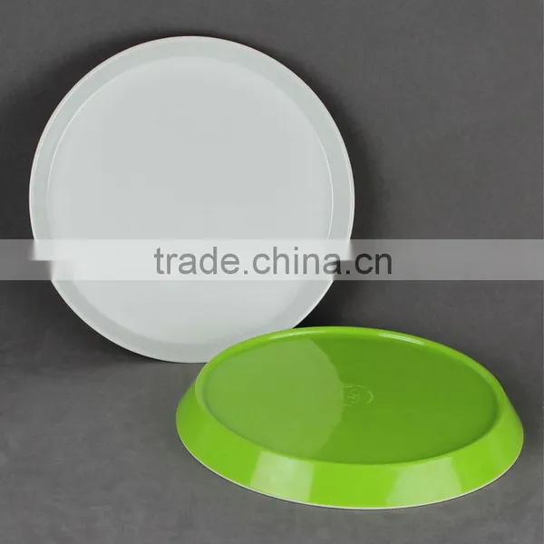 Two-tone Melamine Round Tray photo-3