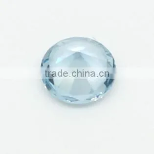 Loose Round Cut Spinel Light Blue Sapphire 1.0mm photo-3