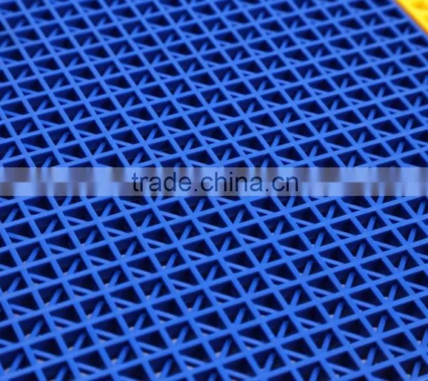 Suspended PP Interlocking Indoor Tennis Court Rubber Mat photo-3