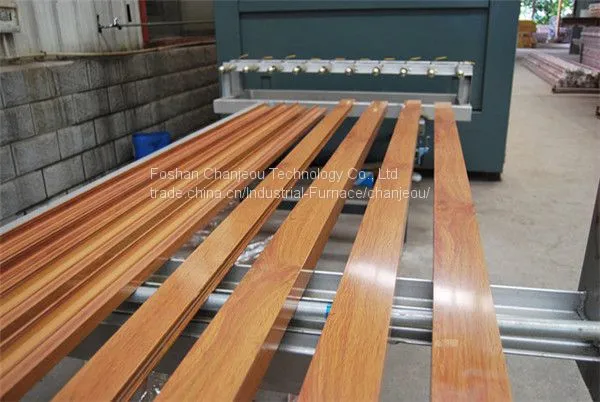 Wood Pattern Printing Furnace for Aluminum photo-3