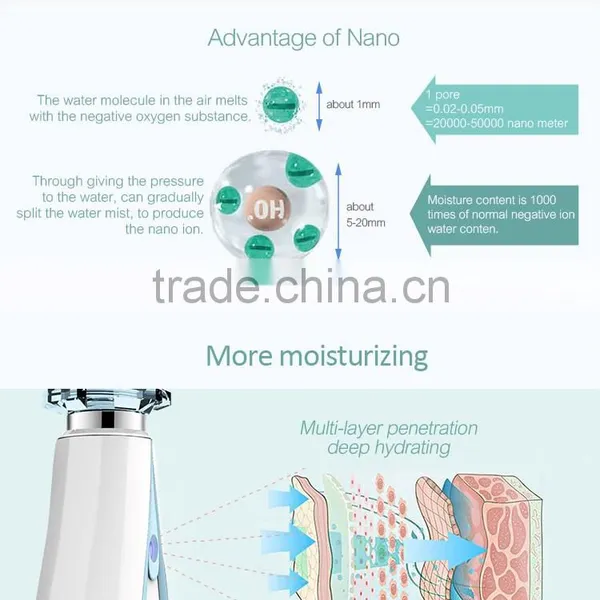 Wholesale High Quality Rechargeable NANO Beautiful Sprayer/steam Sauna photo-5