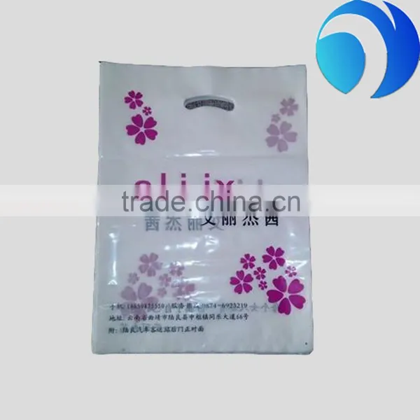 2016 Wholesale Promotional Custom HDPE Poly Handle Plastic Bag photo-4