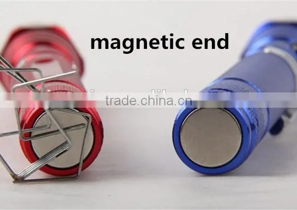 Pick up Tool Torch Telescopic Magnetic LED Flashlight Pen with Six LED