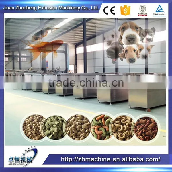Twin Screw Extruder Dog Dry Food Machinery
