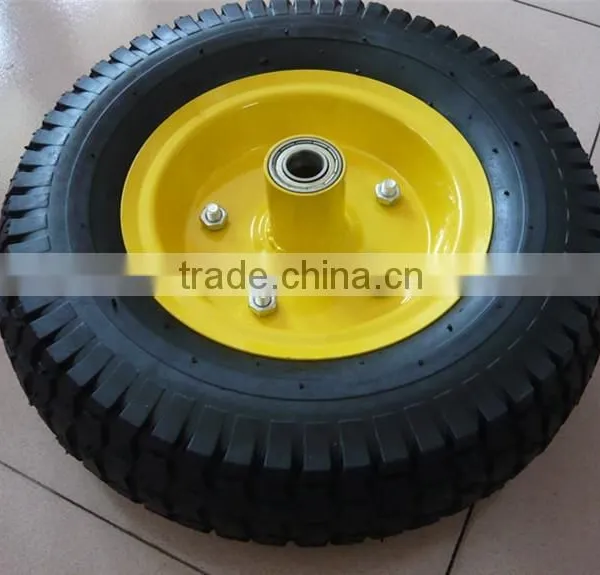 13'' Rubber Wheel Pneumatic Tyre Garden Cart Wheel 5.00-6 photo-5