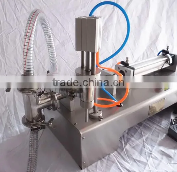 Wholesale Stainless Steel Piston 200ml Semi-automatic Honey Filling Machine photo-3