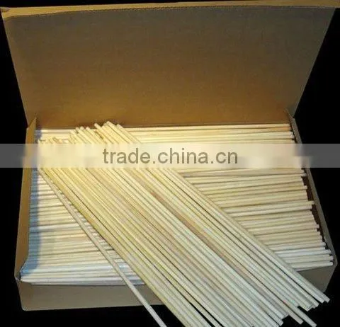 Round Bamboo Ice Cream Stick With Two Flat Ends