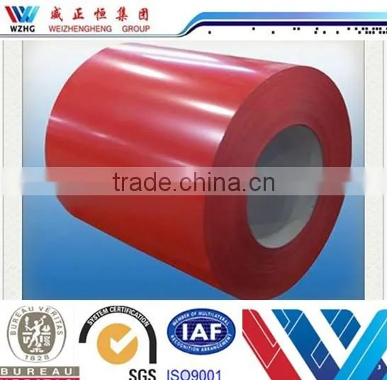 WZH Manufacture Prepainted GI Color Coated Galvanized Steel Sheet in Coil photo-3