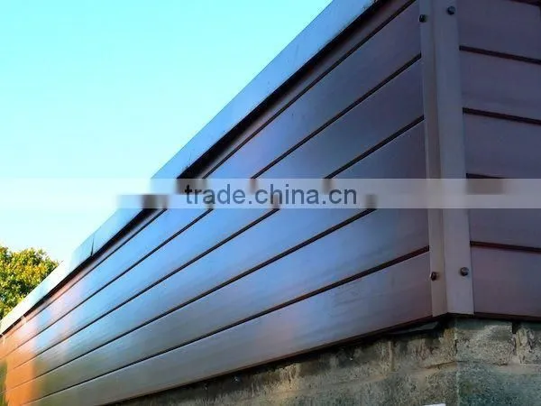 Recycled WPC Wood Plastic Composite Wall Panel photo-4