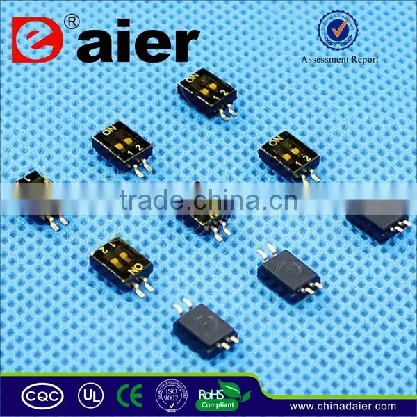 Black SMD Slide DIP Switch/Rotary DIP Switch