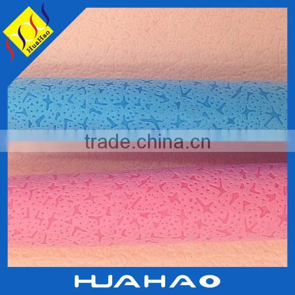 Hot Nonwoven Fabric and Polypropylene Leather Pattern Non-woven Fabric photo-6
