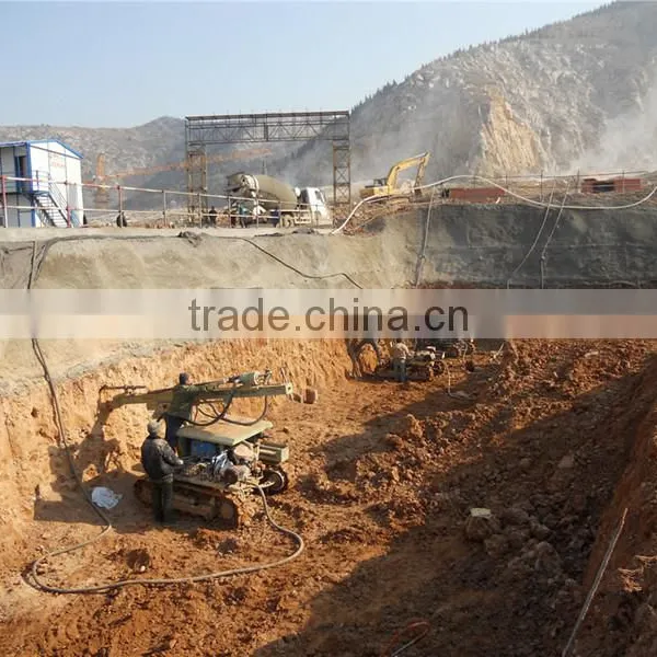 30m Easy Operating Heavy Duty Portable/Mobile D100YA2 Drilling Rig For Sale photo-6