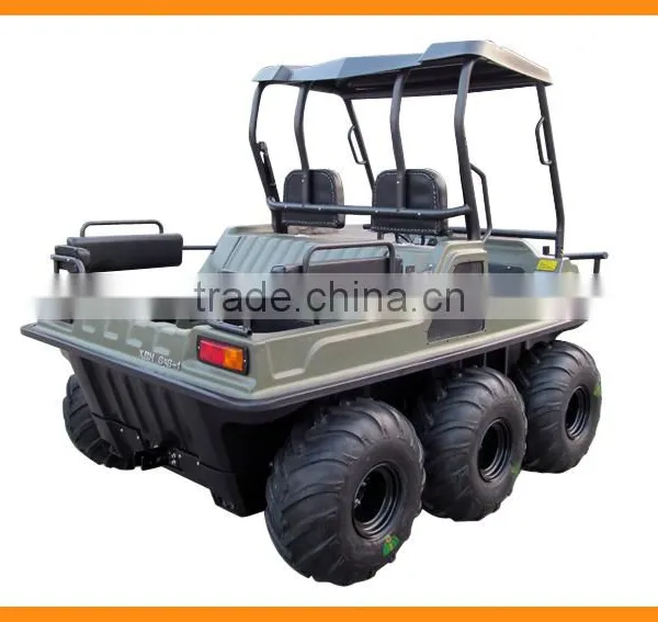 XBH 6x6-1 Economic All Terrain Vehicle Anfibio 6 Wheels 600cc Gasoline Amphibious Vehicle ATV photo-5