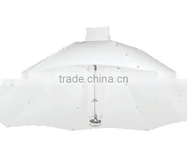 E39 or E40 HPS MH Lamp Shade Vertical or Horizontal Umbrella Shape Parabolic Aluminum Grow Light Reflector Hood photo-2