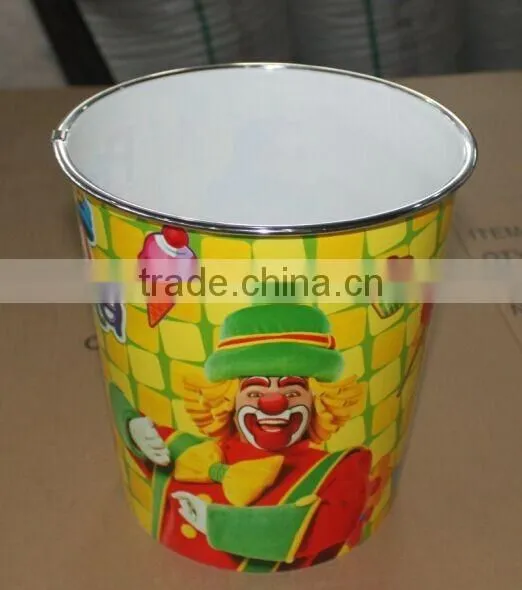 PP Material Home Use Colorful Cartoon Waste Bin photo-6