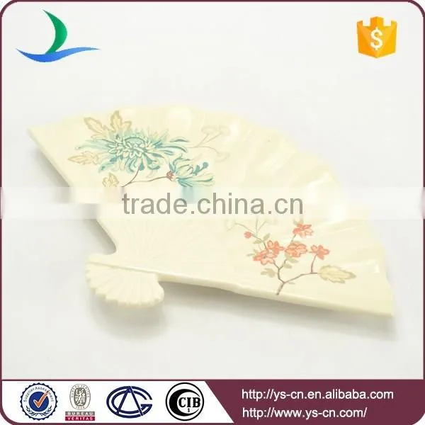 Funny White Stoneware Decorative Plate for House photo-3