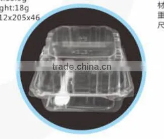 PET material fruit plastic packaging clamshell packaging box