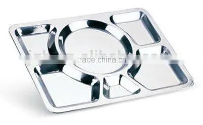 65cm Stainless Steel Sturdy Structure Serving Tray photo-3