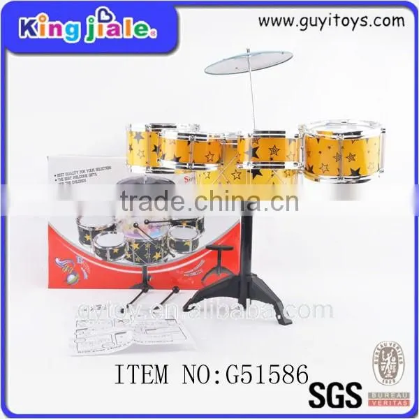 Big Size Plastic Kid Jazz Drum Toy With Chair photo-2