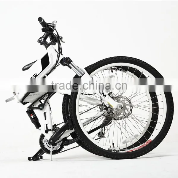 26'' Electric Bike Foldable Full Suspension Mountain Folding Bike photo-6