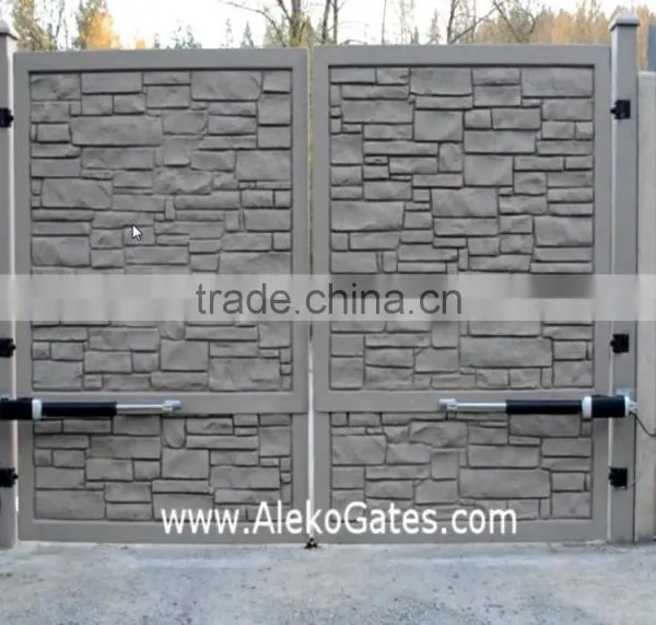 Durable Automatic Electric Double Swing Gate Openers With Remote photo-6