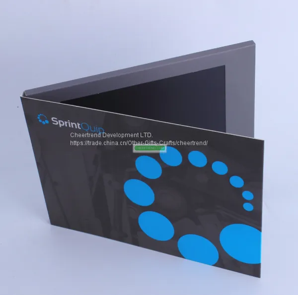 Factory Support Promotional Gift Items 7”LCD Greeting Card Video Brohcure Low Price photo-3