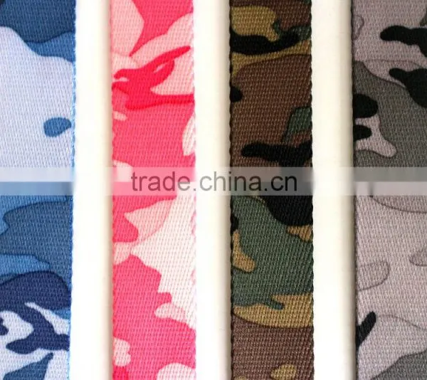 High Quality Printed Colored Polyester Webbing Strap for Pet Collar Leash,woven Polyester Webbing for Dog Collar Leash photo-6