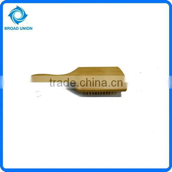 Brown Hair Brush Handle Wooden Hair Comb photo-2