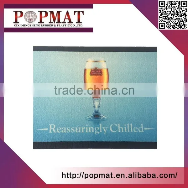 High Quality Non Woven OEM Custom Rubber Bar Mat photo-2