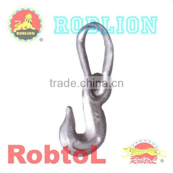 USA Standard Chain With Hooks-1/2" Pear Link With 3/8" Eye Grab Hook