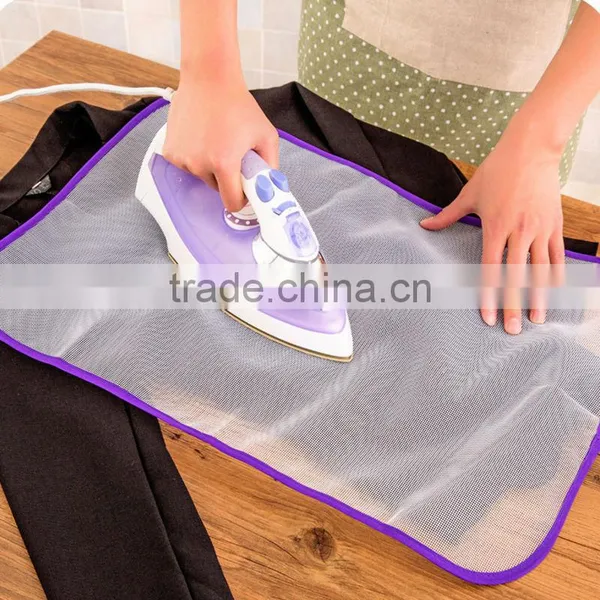 Handy Ironing Mat Protective Press Mesh Ironing Cloth Guard Protect Iron Garment Clothes photo-2