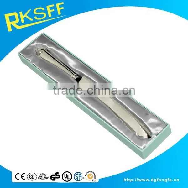 Wholesale High Quality Silver Plating Zinc Alloy Die Casting Cake Knife on Promotion photo-6
